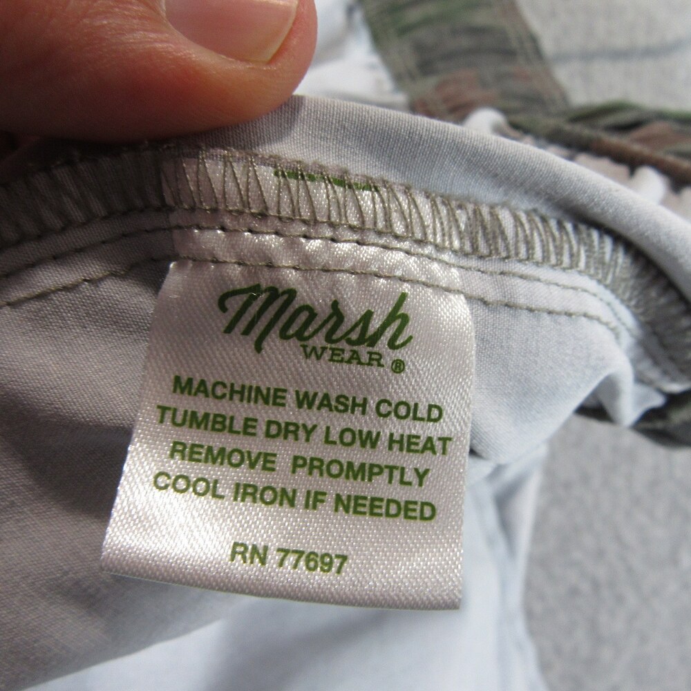 Marsh Wear Mens Pull On Performance Shorts XL x 8 Multicolored Camo Drawstring - Picture 8 of 13